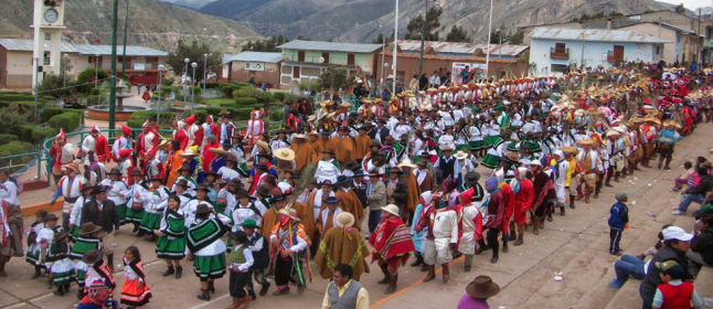 Festa de la comunitat peruana el dia de Nadal